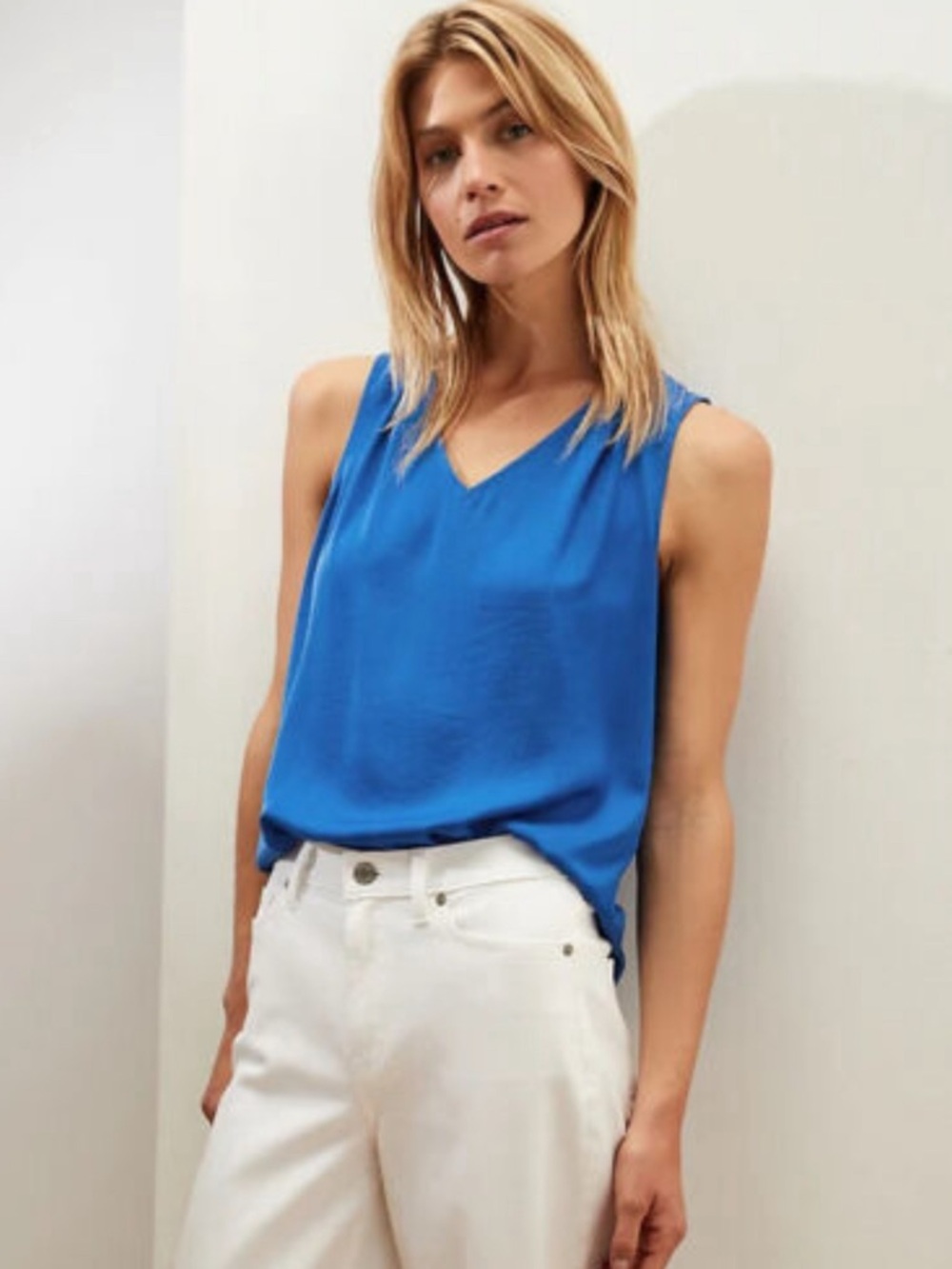 Banana Republic Bright Blue Blouse